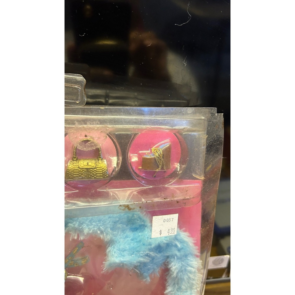 Barbie‎ Fashion Fever Rare Y2K 2005 Outfit Set Fur Animal Print Shoes Sealed - Picture 9 of 13